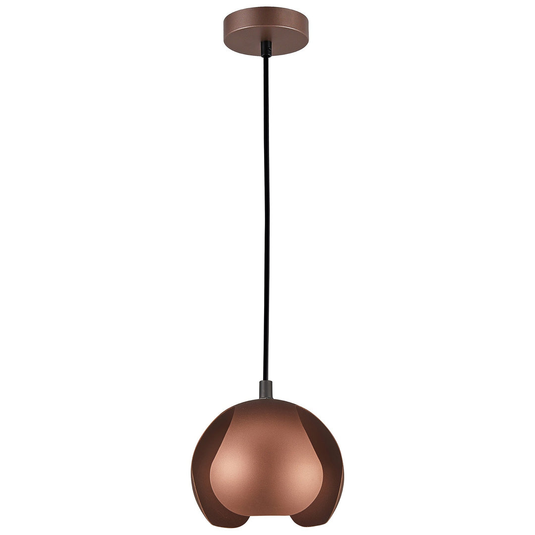 Vaina Iron Pendant Light, Antique Copper