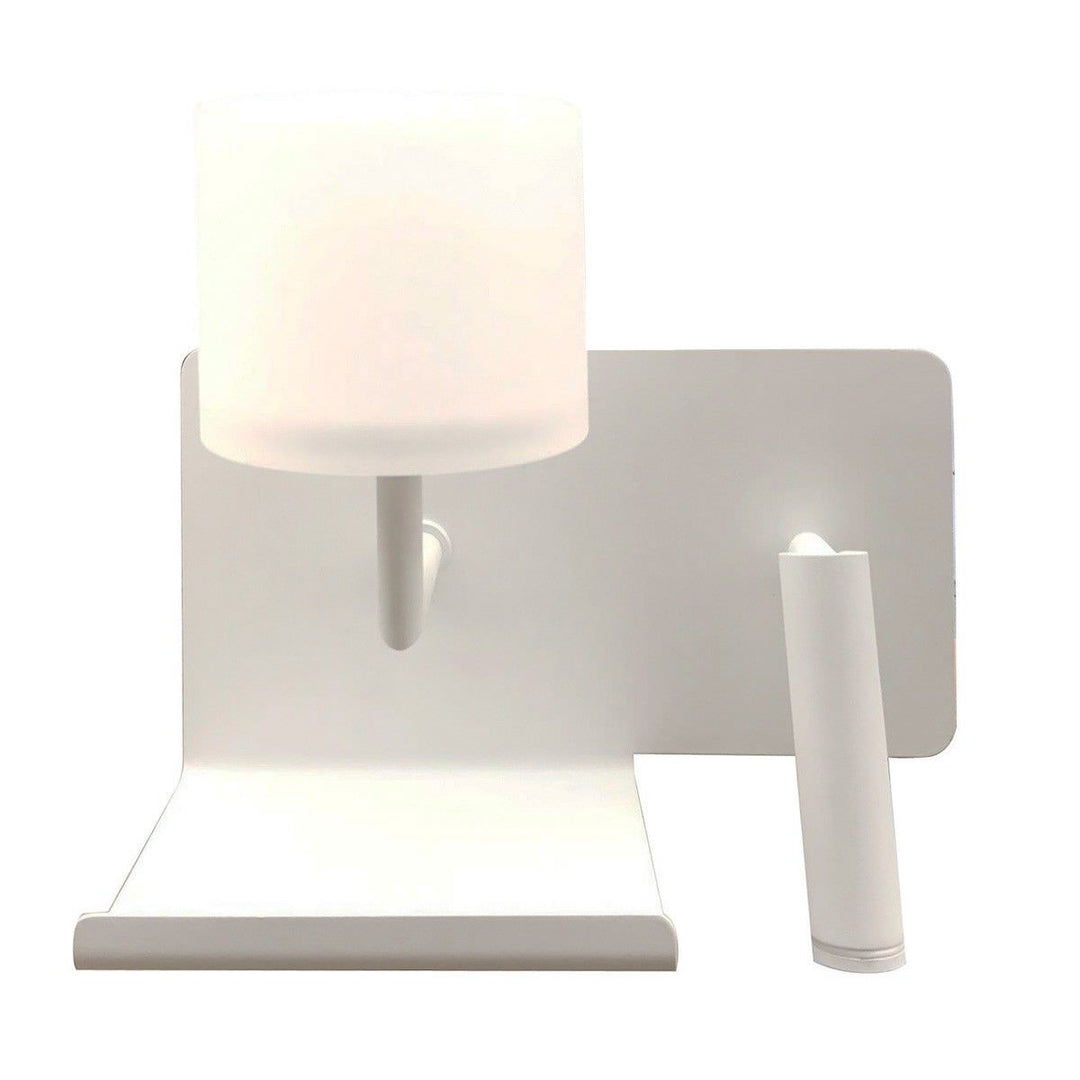 City Vigo LED Wall Light with Left Oriented Reading Light