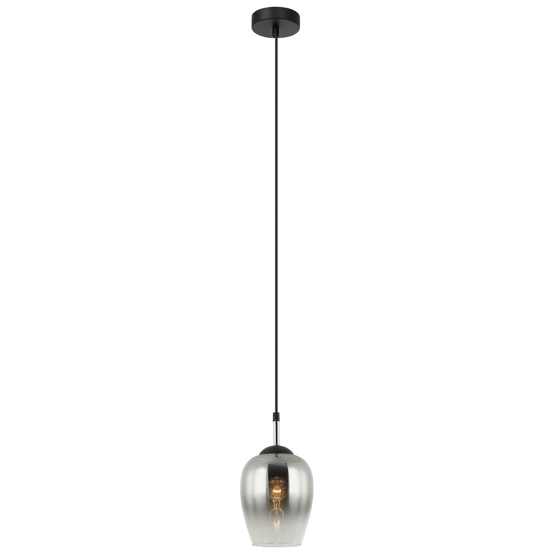 Vinum Glass Pendant Light, Chrome