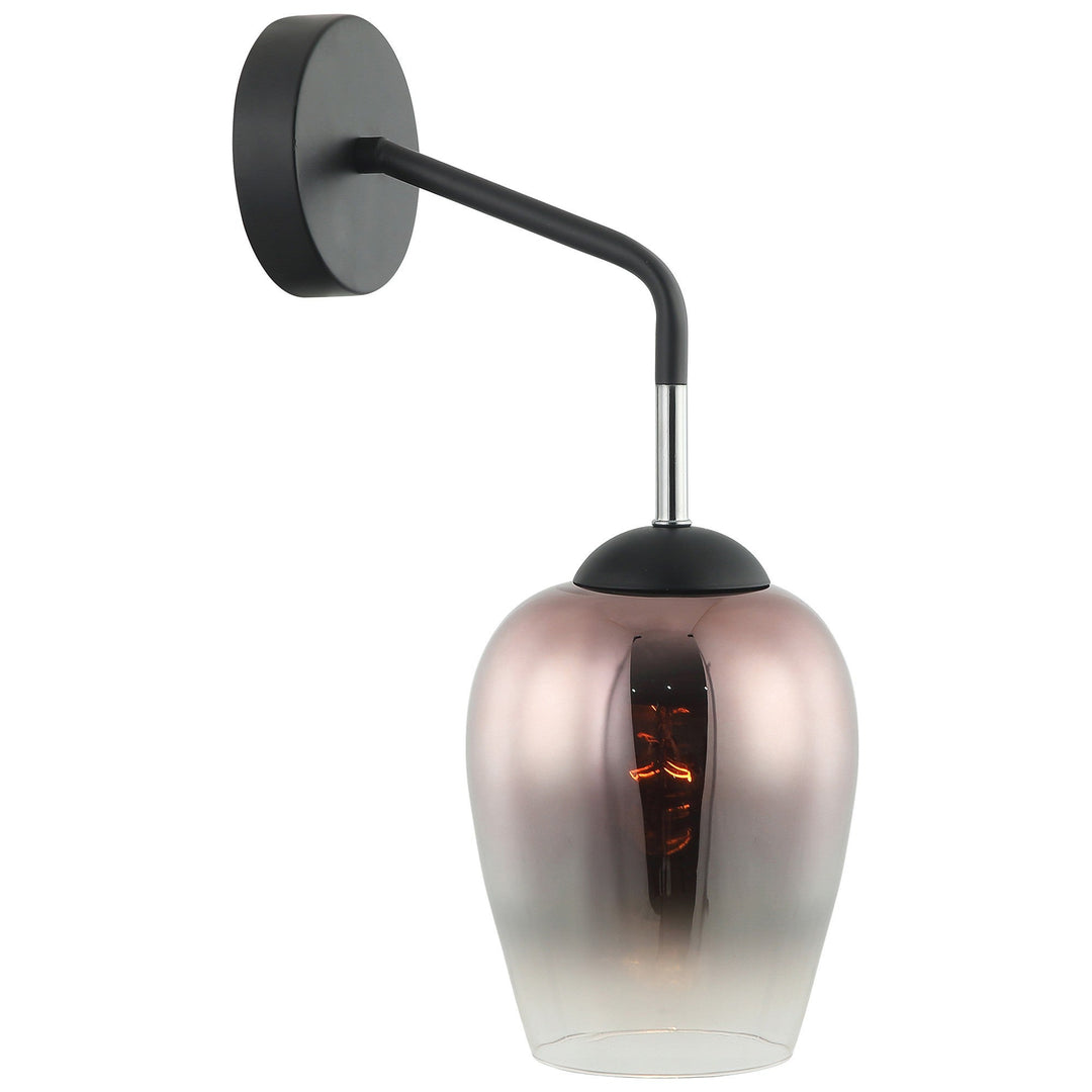 Vinum Glass Wall Light, Copper