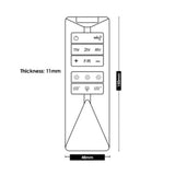 Vencha Tron 20" DC Ceiling Fan with Light and Remote - Dubbo Lighting Centre