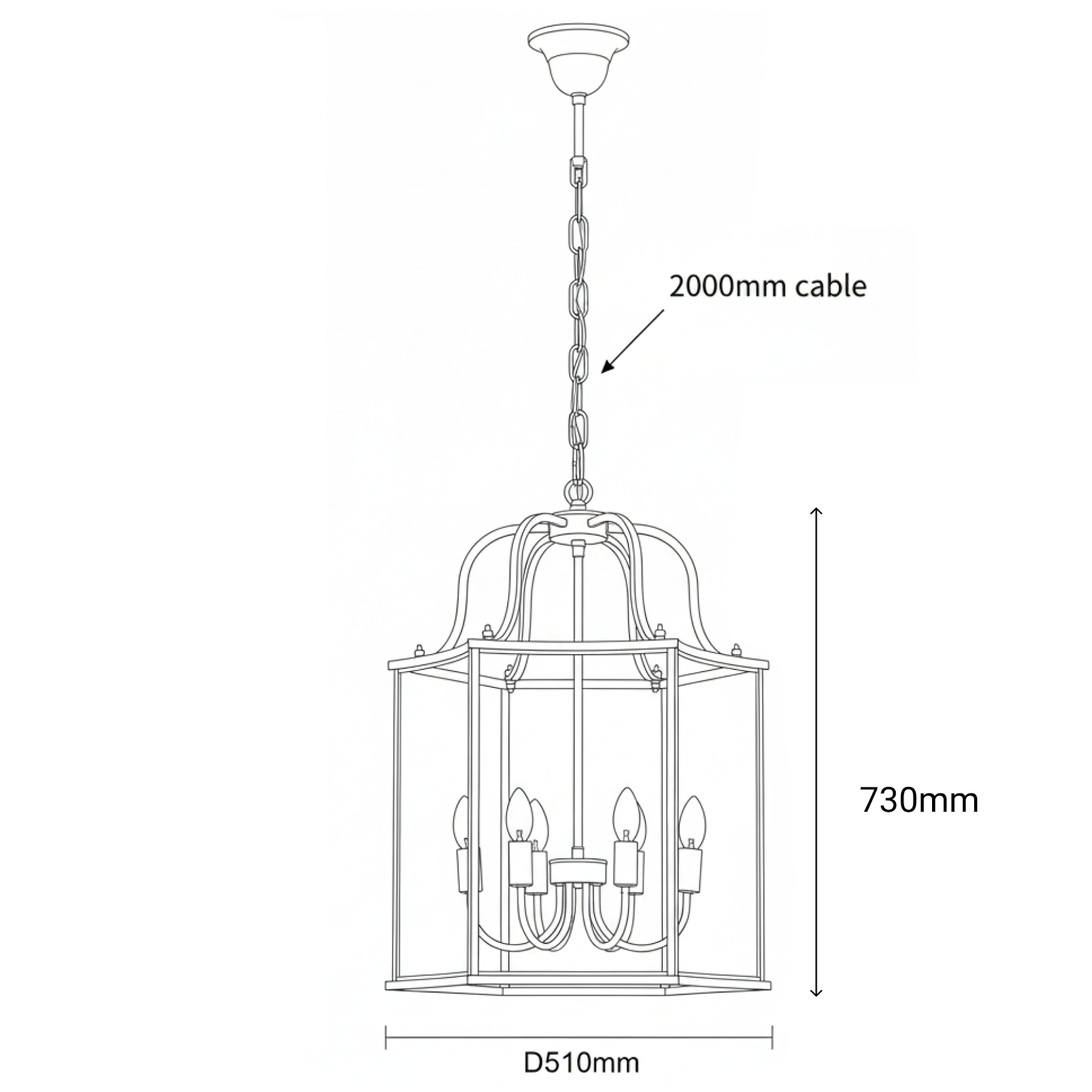 Vencha Brentwood Pendant Light | Large - Dubbo Lighting Centre
