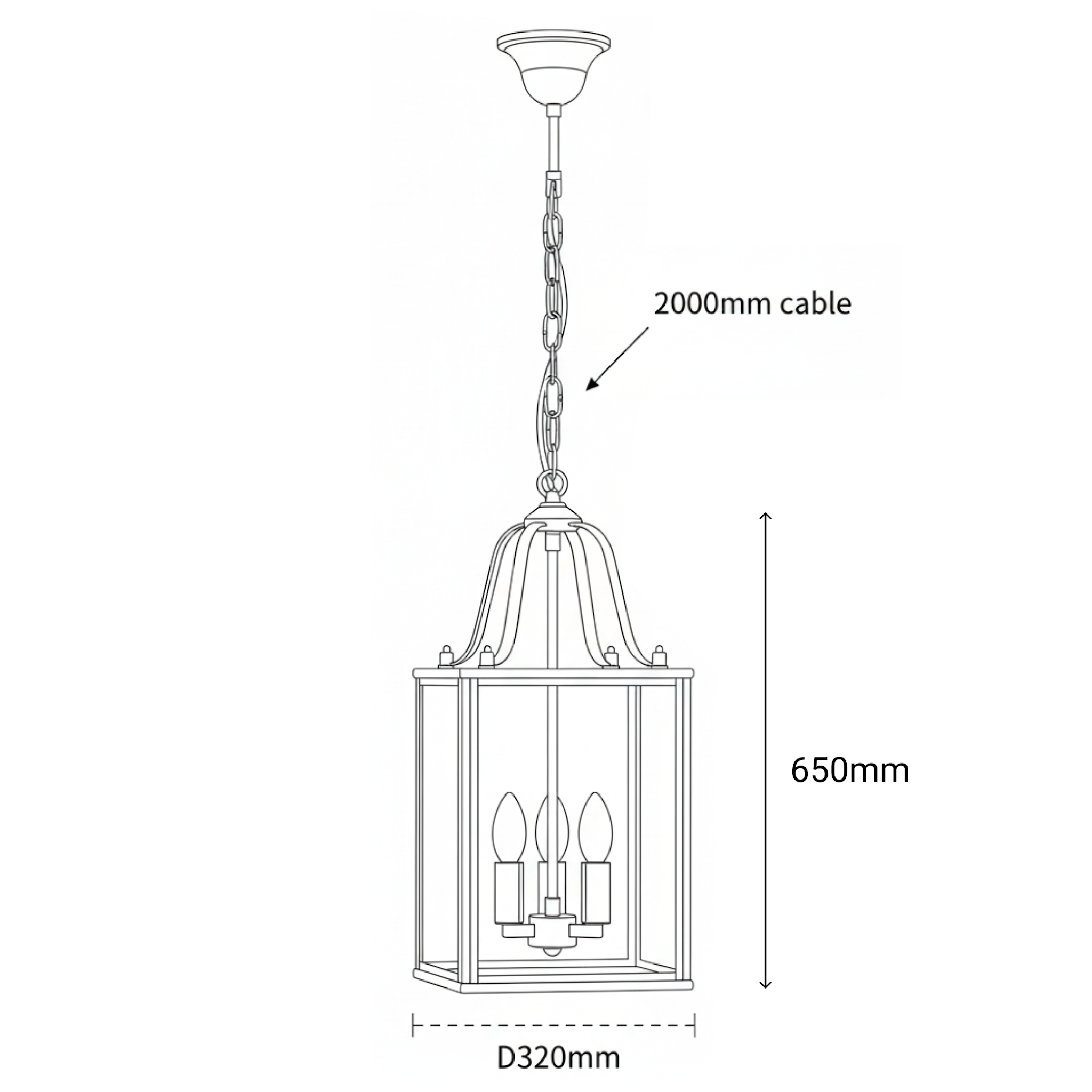 Vencha Brentwood Pendant Light | Medium - Dubbo Lighting Centre