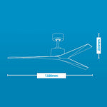 Vencha Bronte 52" (1320mm) DC Ceiling Fan with Remote - Dubbo Lighting Centre