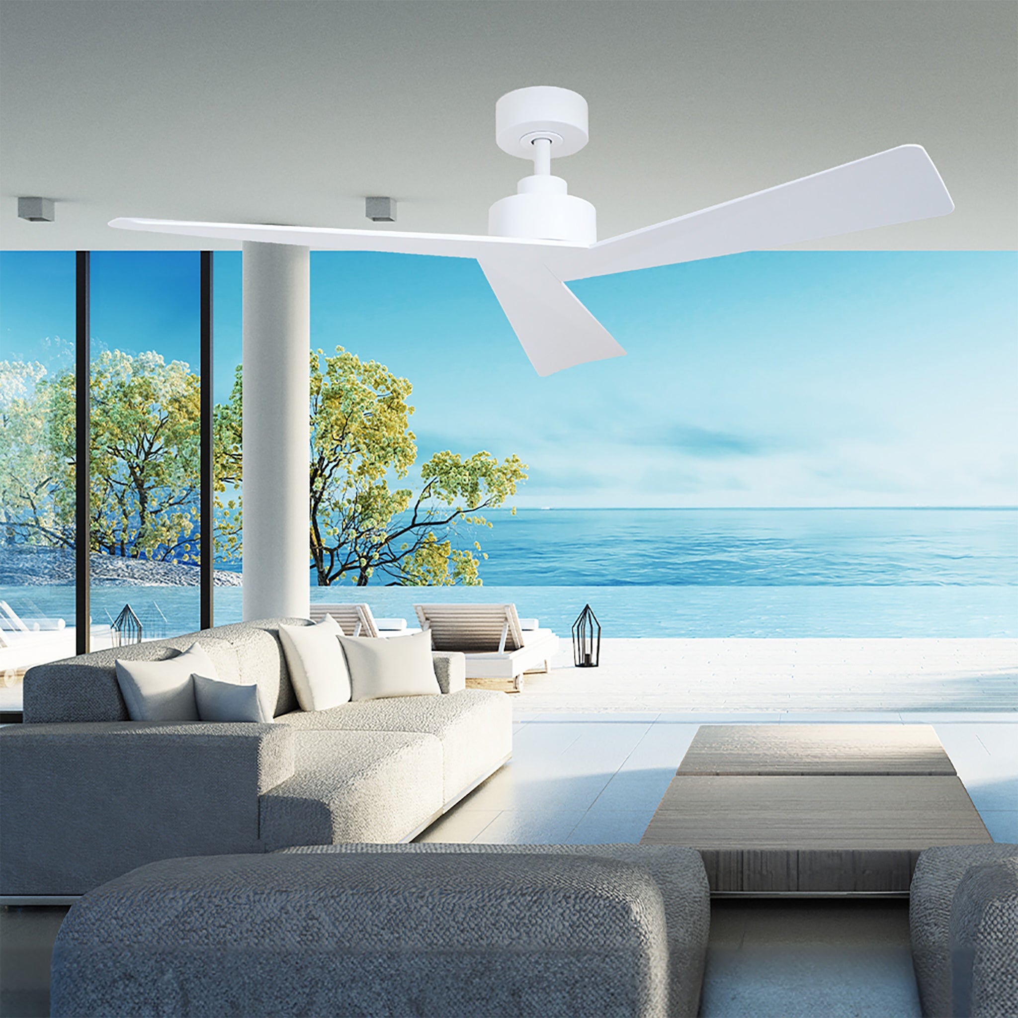 Vencha Bronte 52" (1320mm) DC Ceiling Fan with Remote - Dubbo Lighting Centre