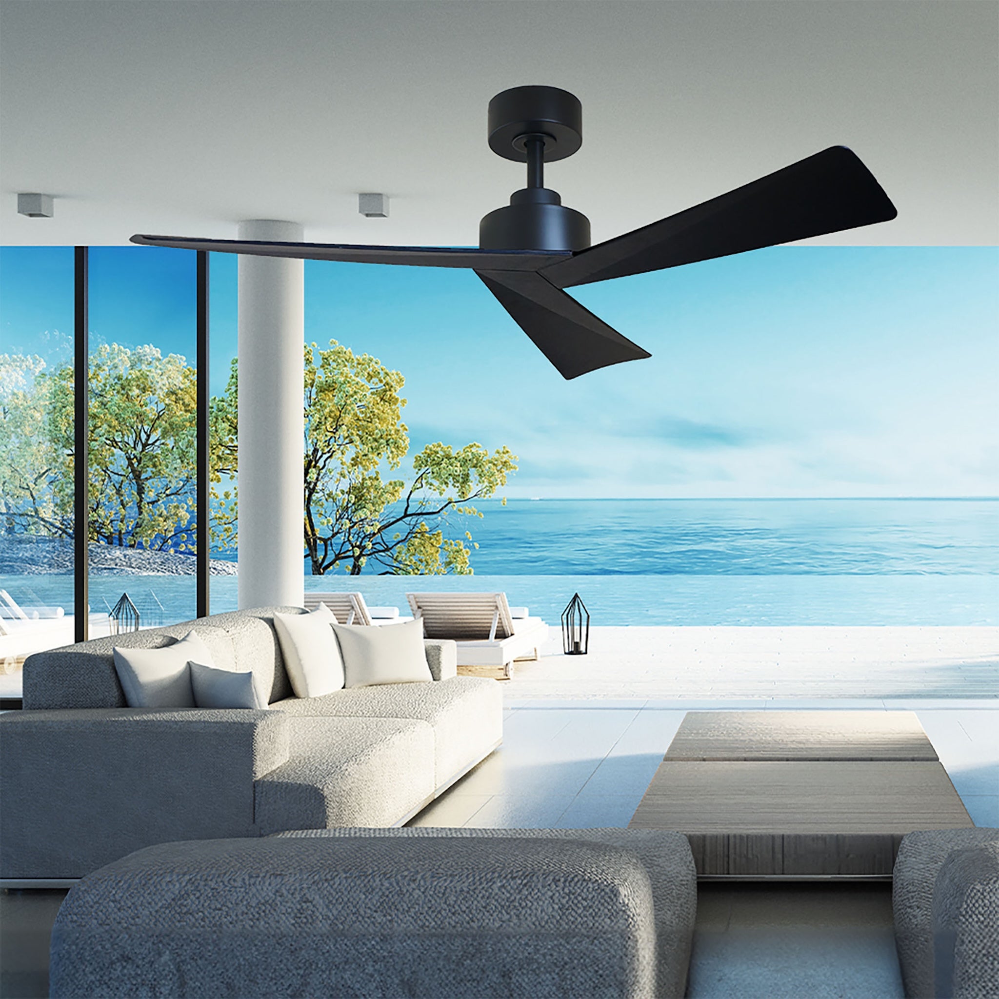 Vencha Bronte 52" (1320mm) DC Ceiling Fan with Remote - Dubbo Lighting Centre