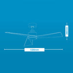 Vencha Bronte 52" DC Ceiling Fan with Light and Remote - Dubbo Lighting Centre