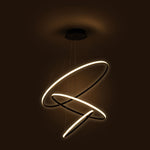Vencha Crown 3 Ring Pendant Light | Black - Dubbo Lighting Centre