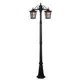 Vencha Eden Exterior Twin Head Post Light - Dubbo Lighting Centre