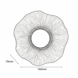 Vencha Lotus LED Wall Light - Dubbo Lighting Centre