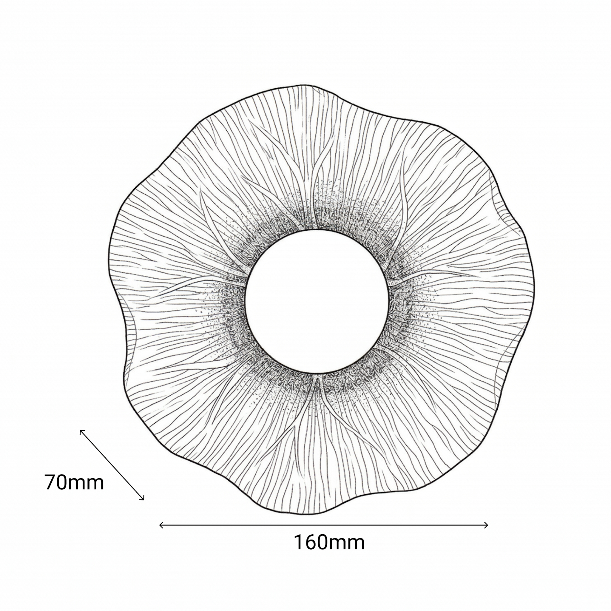 Vencha Lotus LED Wall Light - Dubbo Lighting Centre