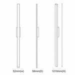Vencha Shadow External Wall Light - Dubbo Lighting Centre