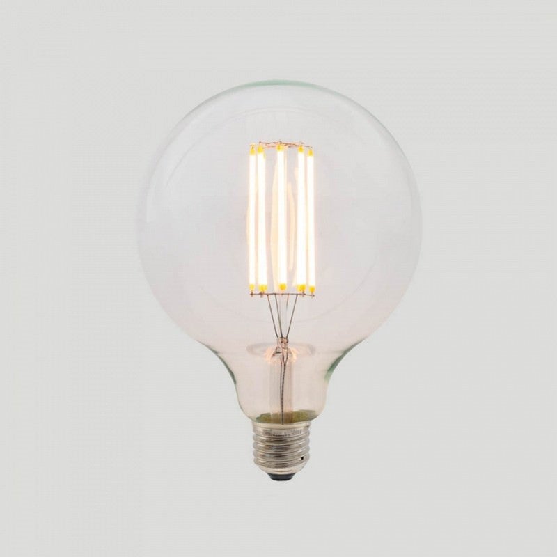 Zaffero G125 LED Filament Globe, E27, Clear