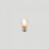 G45 LED Filament Light Bulb, B22, Glear