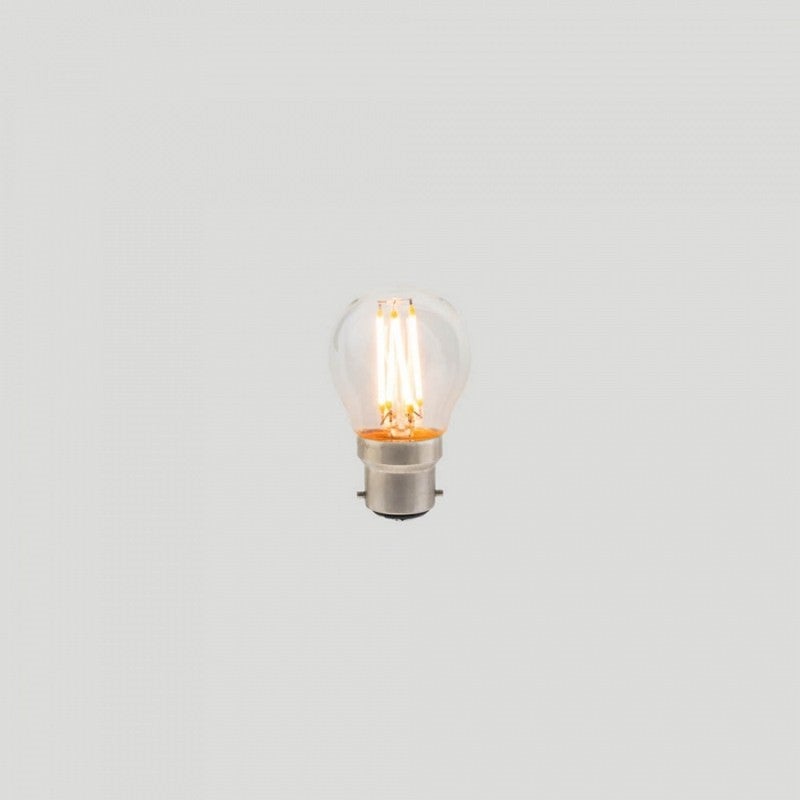 G45 LED Filament Light Bulb, B22, Glear