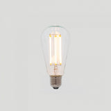 ST64 LED Filament Light Bulb, E27, 8W, 3000K