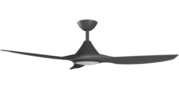CloudFan 52" (1300mm) ABS DC Ceiling Fan with 20W CCT LED Light and Remote