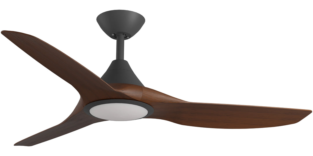 CloudFan 52" (1300mm) ABS DC Ceiling Fan with 20W CCT LED Light and Remote