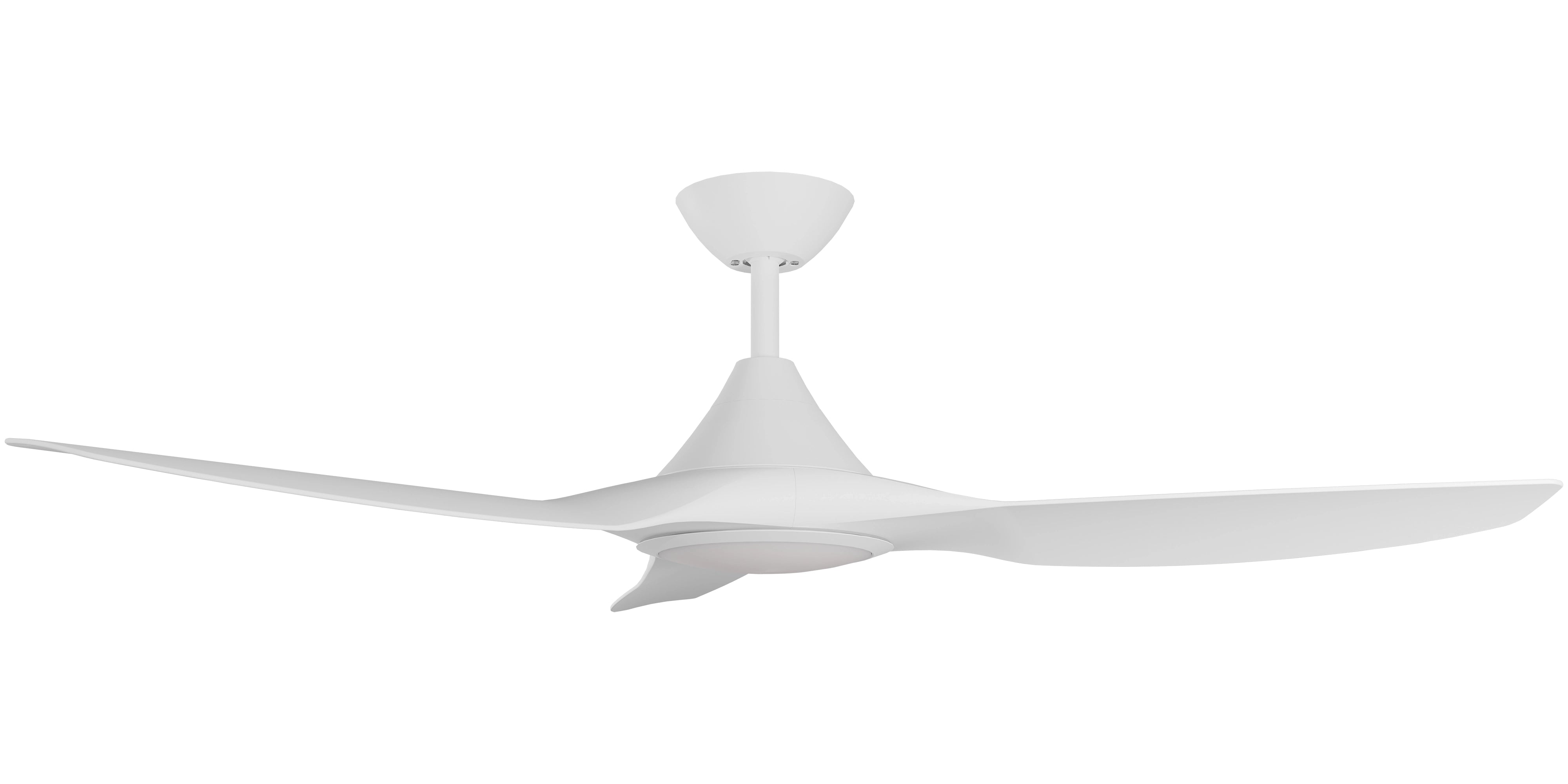 CloudFan 48" (1220mm) ABS DC Ceiling Fan with 20W CCT LED Light and Remote