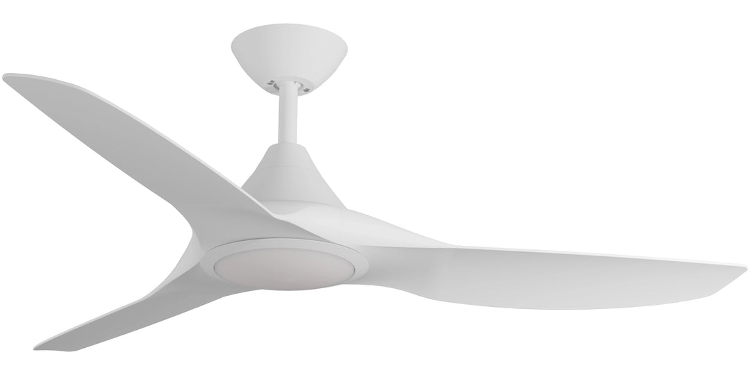 CloudFan 52" (1300mm) ABS DC Ceiling Fan with 20W CCT LED Light and Remote