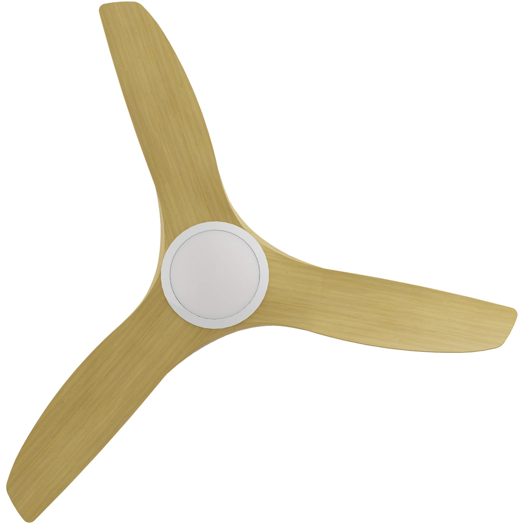 CloudFan 52" (1300mm) ABS DC Ceiling Fan with 20W CCT LED Light and Remote