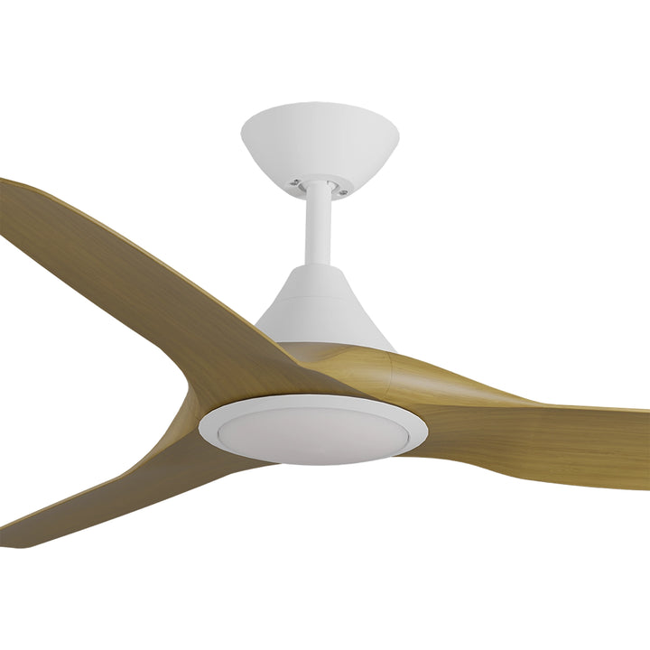 CloudFan 52" (1300mm) ABS DC Ceiling Fan with 20W CCT LED Light and Remote