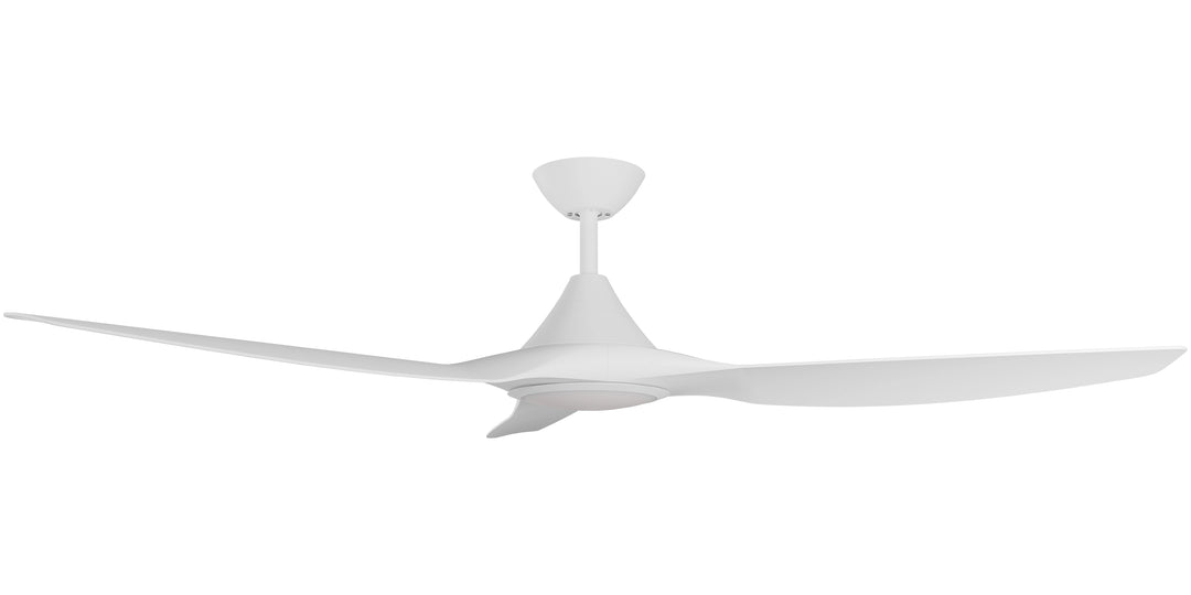 CloudFan 60" (1520mm) ABS DC Ceiling Fan with 20W CCT LED Light and Remote