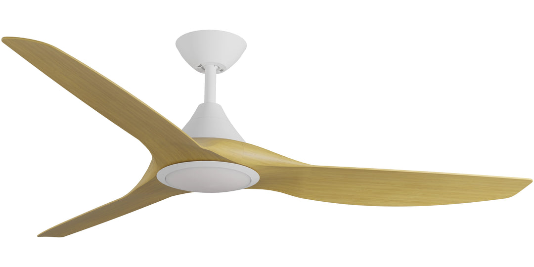 CloudFan 60" (1520mm) ABS DC Ceiling Fan with 20W CCT LED Light and Remote