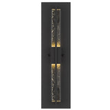 Telbix Prada 10W LED Exterior Wall Light | Black
