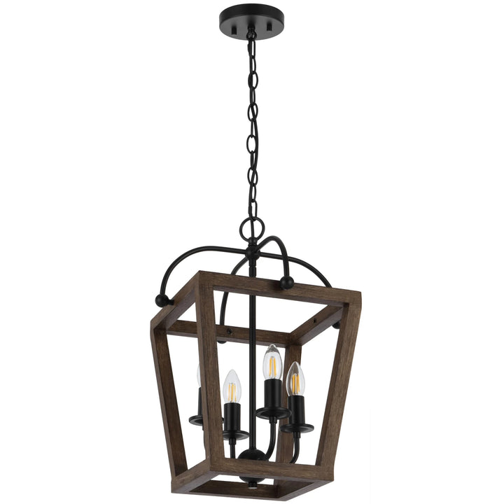 Telbix Black Lacota Pendant Light | 4 Light