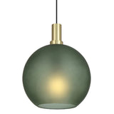 Telbix Patino Medium Glass Pendant (E27) | Green