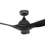 Fanco Smart 52" Horizon High Airflow DC Ceiling Fan & Remote | Black