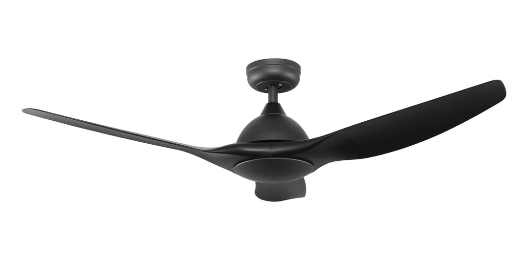 Fanco Smart 52" Horizon High Airflow DC Ceiling Fan & Remote | Black