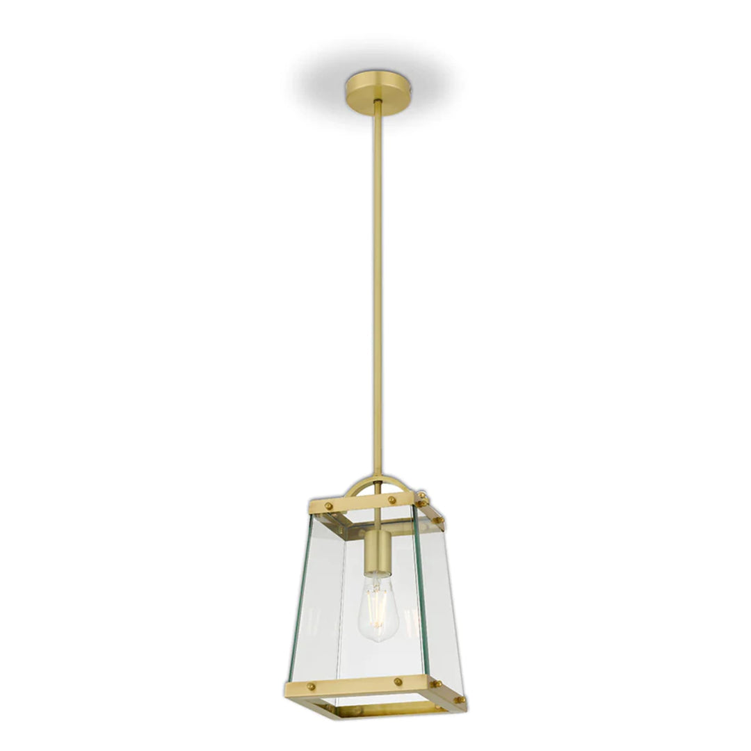 Brass Telbix Colair Pendant Light (E27) | 1 Light