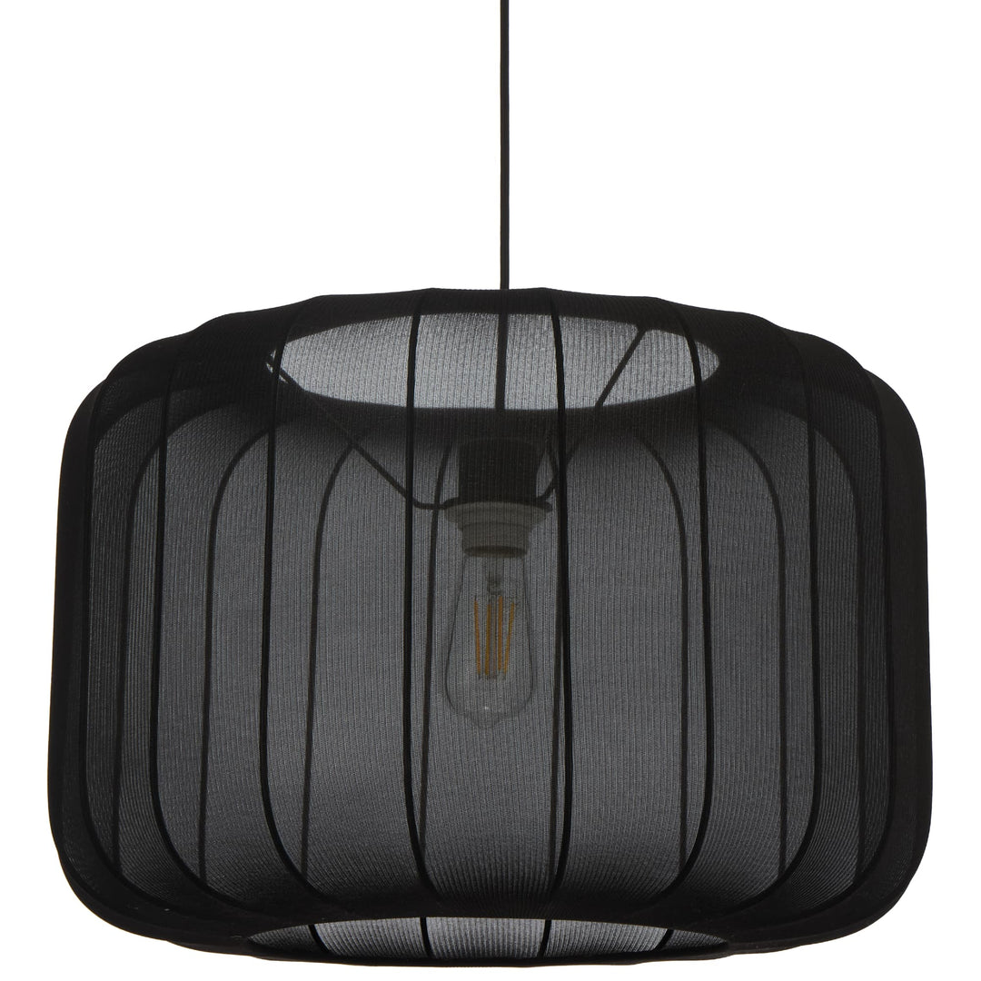 Telbix Jonsel Large Pendant Light | Black