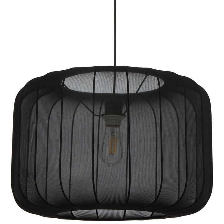 Telbix Jonsel Large Pendant Light | Black