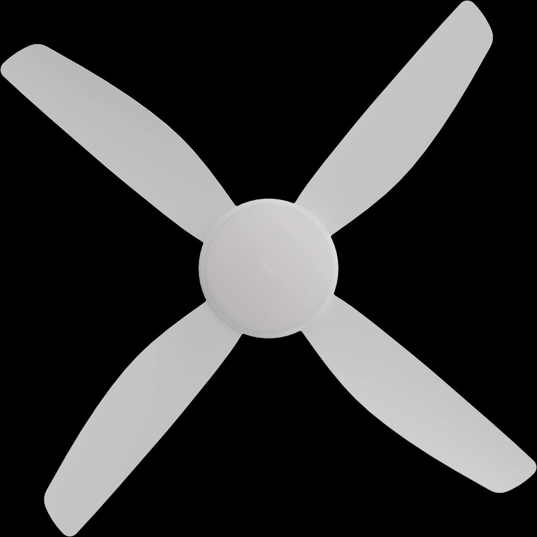 Calibo Vanga 48" DC Smart Ceiling Fan with LED Light and Remote Control | White
