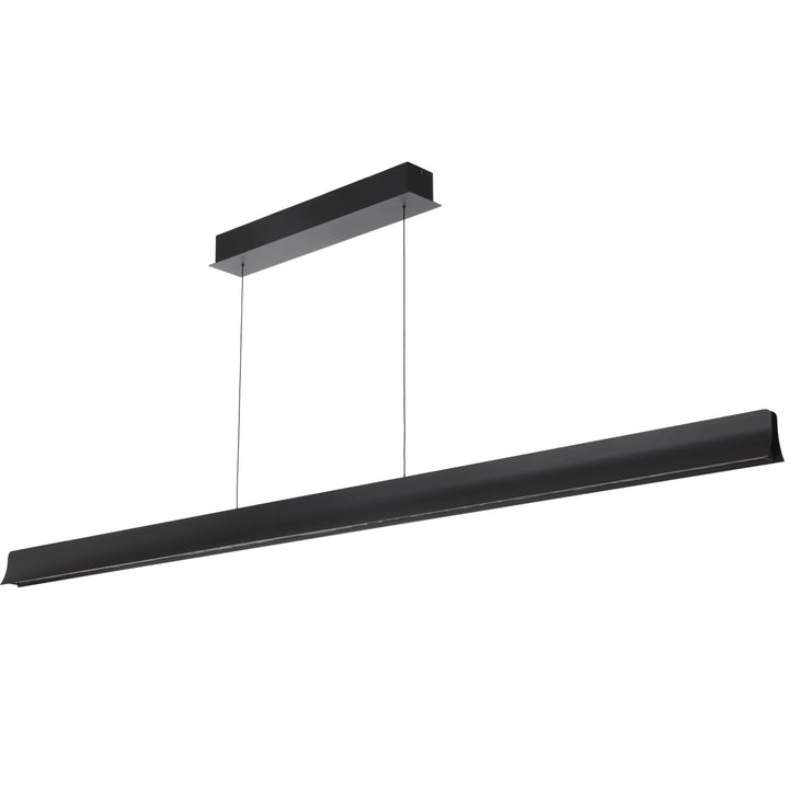 Telbix 1 Light Lucid LED Pendant Light | Black