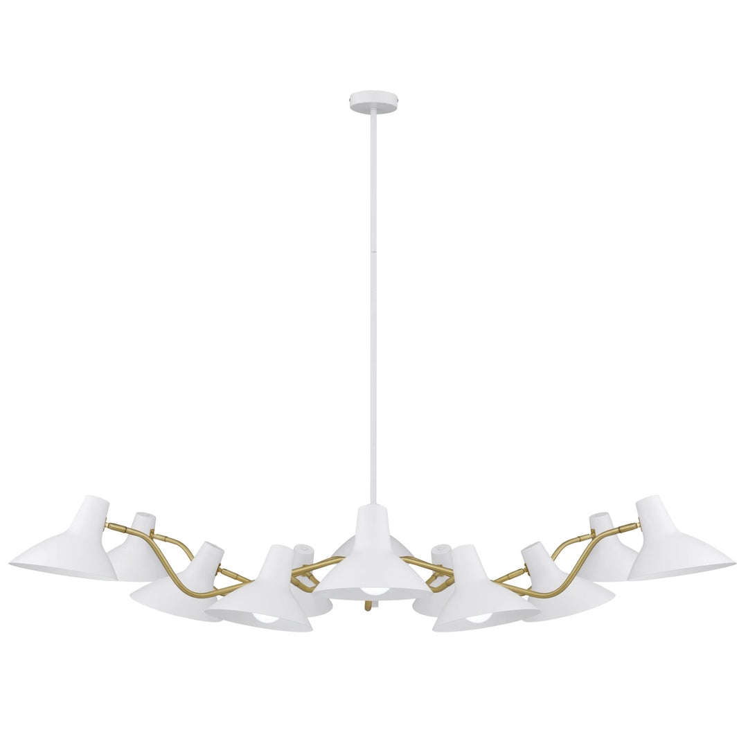 Telbix Farbon 12 Light Pendant Light | White