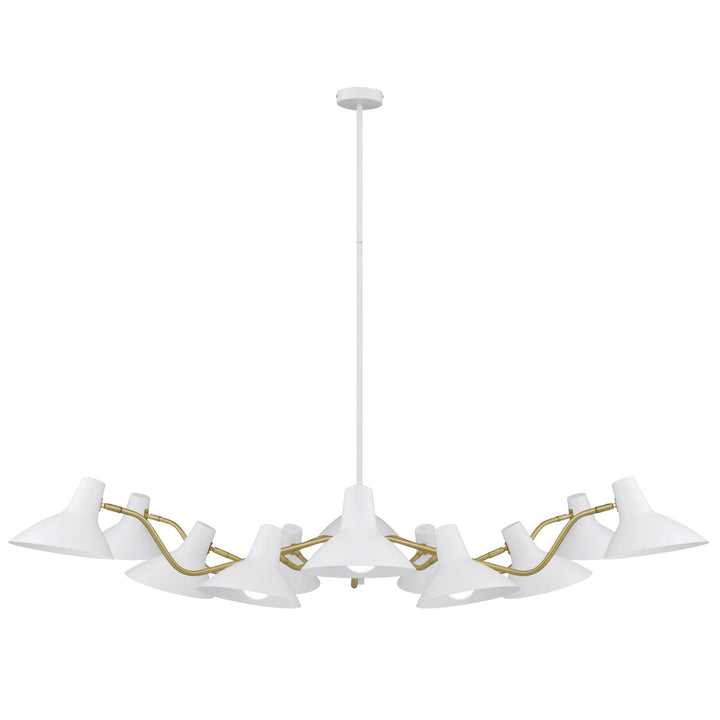 Telbix Farbon 12 Light Pendant Light | White