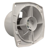 Fanco Dynamic 125 Square Wall/Ceiling Exhaust Fan with Matte Finish | White