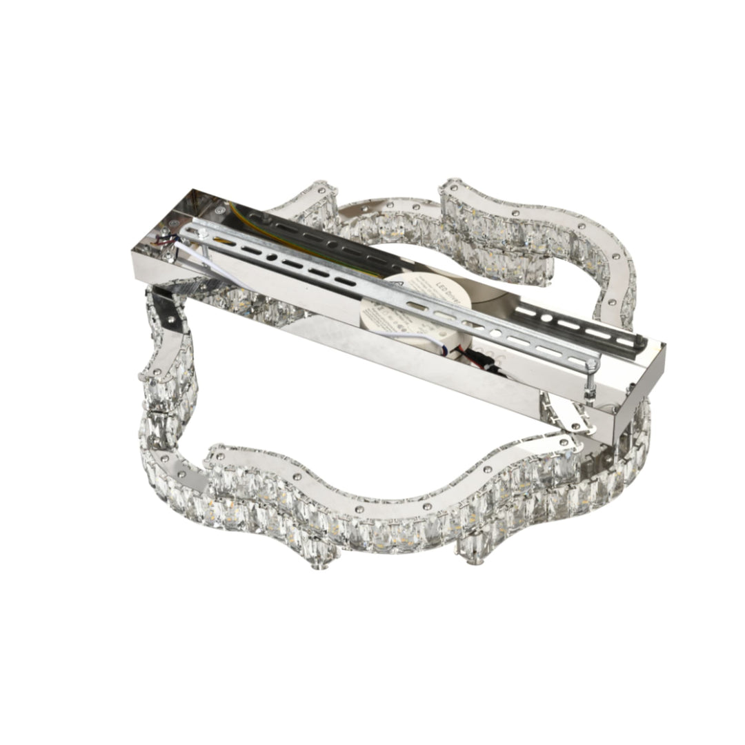 Telbix Jura 500mm Crystal LED CTC Light | Chrome