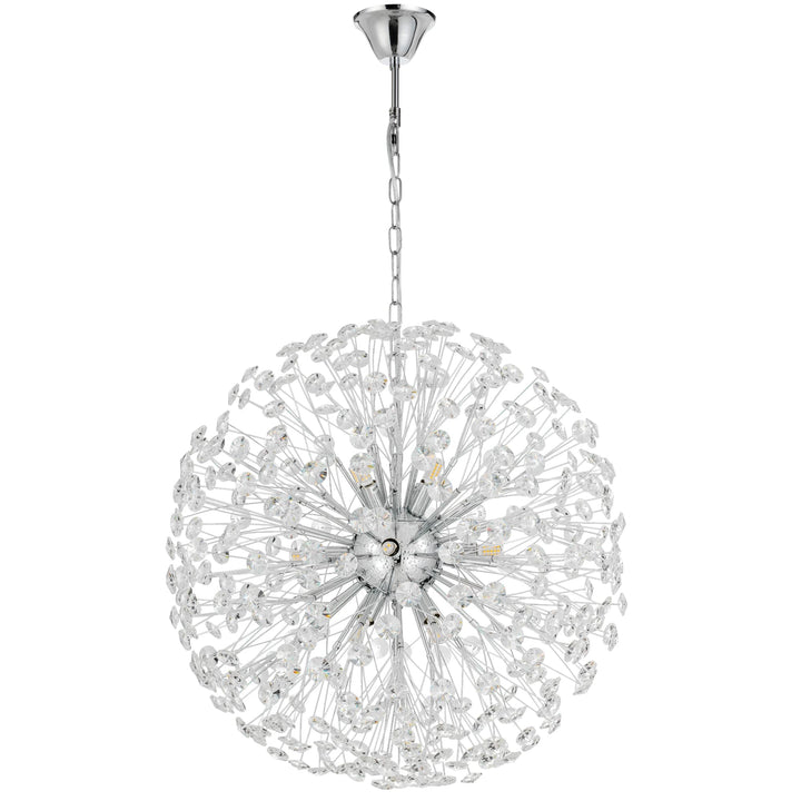 Telbix Lerida 12 Light Pendant | Chrome