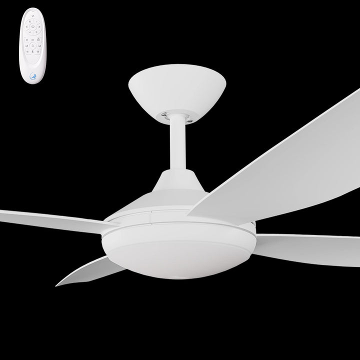 Calibo Vanga 52" DC Smart Ceiling Fan with LED Light and Remote Control | White