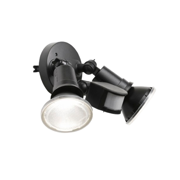 Telbix Comet 2 Light AR38 Floodlight with Sensor IP44 | Black