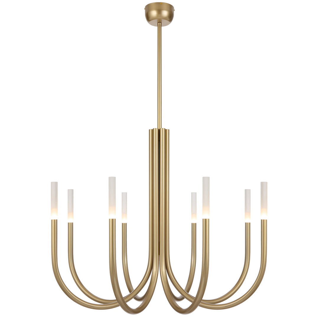 Telbix Joshua 8 Light Pendant Light | Gold