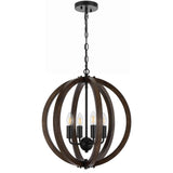 Telbix Black Vestal Pendant Light | 4 Light