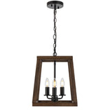 Telbix Black Dalton Pendant Light | 3 Light
