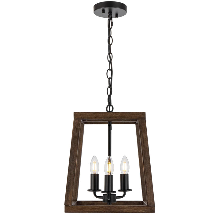 Telbix Black Dalton Pendant Light | 3 Light