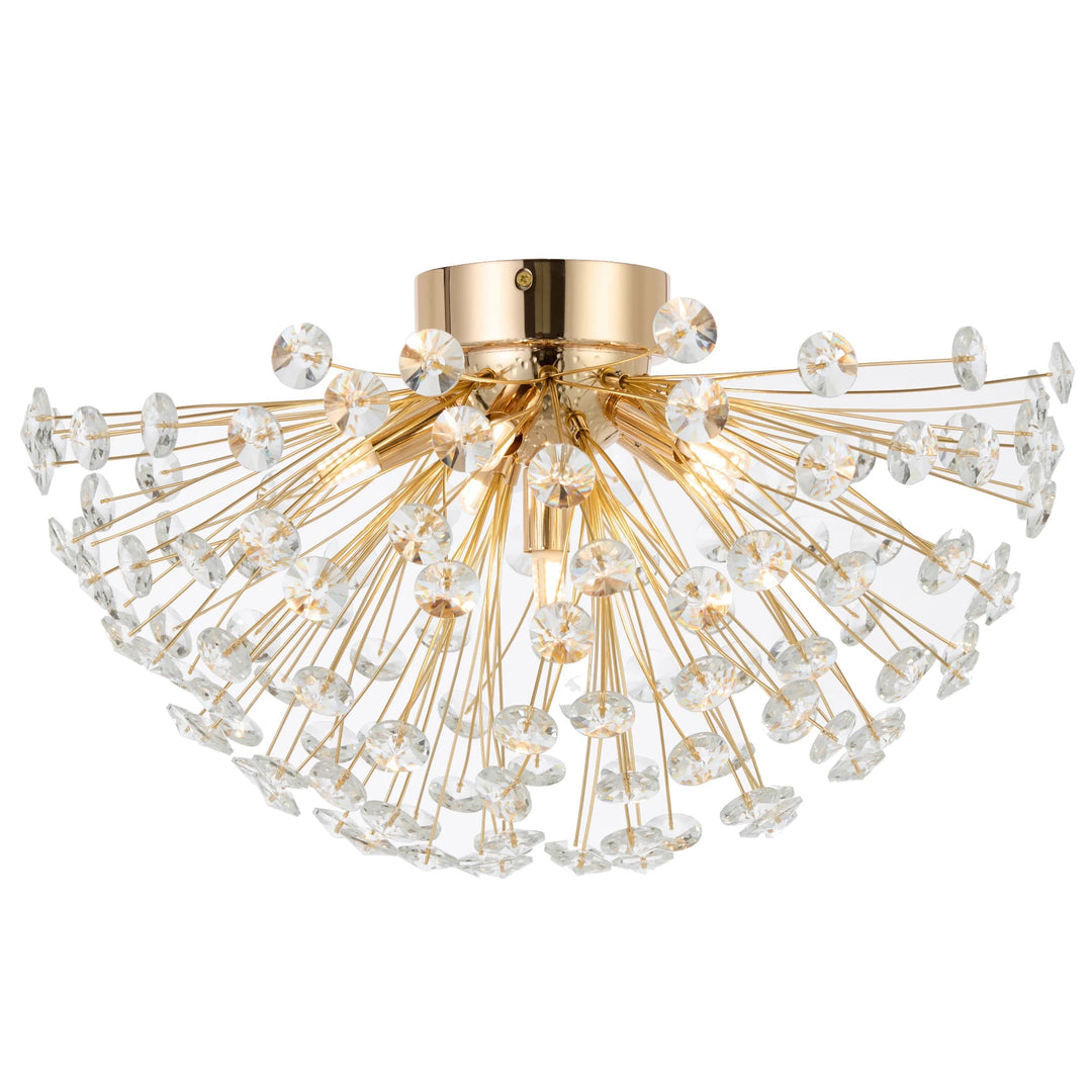Telbix Lerida 6 Light CTC Light | Gold